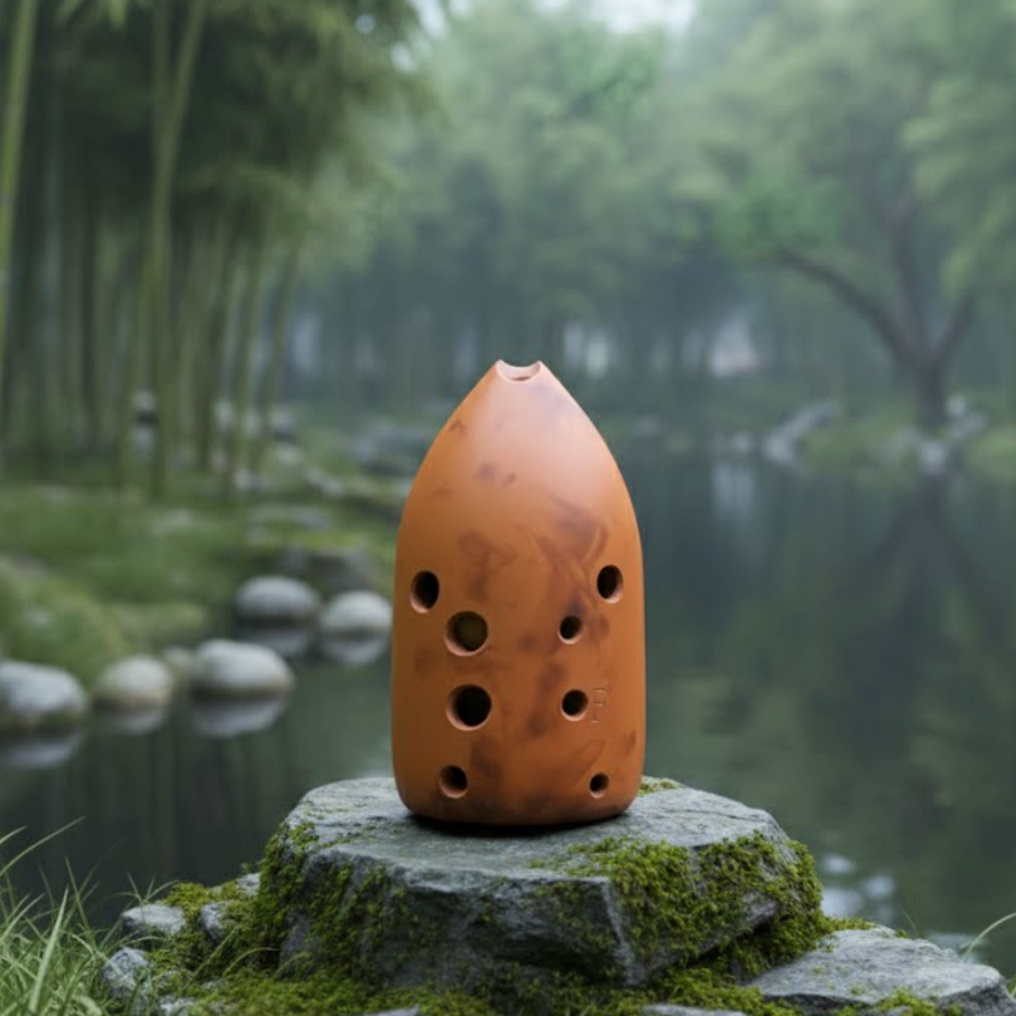 Professional Grade Traditional Chinese Xun - Authentic Ceramic Ocarina Flute