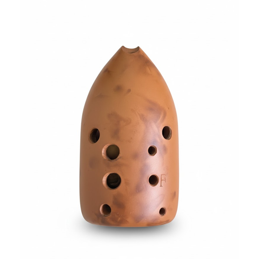 Professional Grade Traditional Chinese Xun - Authentic Ceramic Ocarina Flute